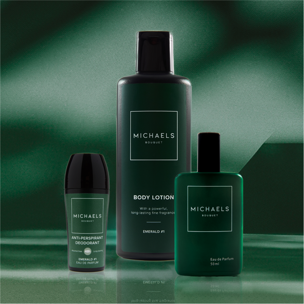 Emerald #1 Combo(Perfume, Lotion, Roll-On)