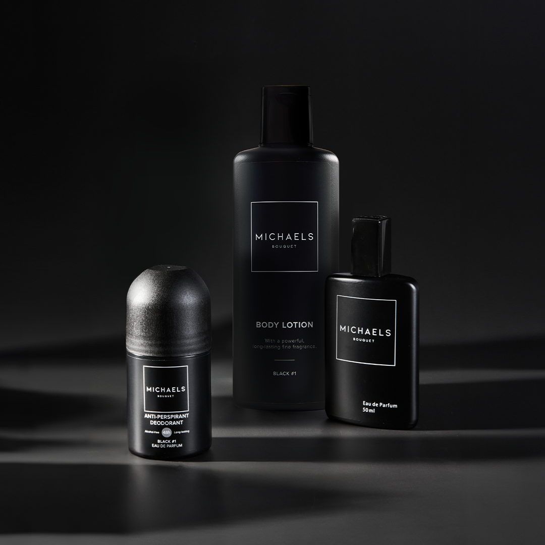 Black #1 Combo (Perfume, Lotion, Roll-On)