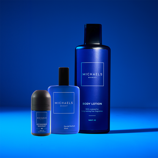 Navy #3 Combo(Perfume, Lotion, Roll-On)