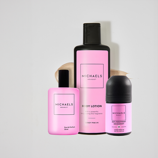 Candy Pink #4 Combo(Perfume, Lotion, Roll-On)